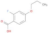 Benzoic acid, 2-fluoro-4-propoxy-