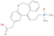 Dibenz[b,e]oxepin-2-acetic acid, 11-[3-(dimethyloxidoamino)propylidene]-6,11-dihydro-