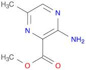 2-Pyrazinecarboxylic acid, 3-amino-6-methyl-, methyl ester