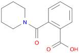 Benzoic acid, 2-(1-piperidinylcarbonyl)-