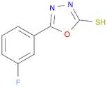 1,3,4-Oxadiazole-2-thiol, 5-(3-fluorophenyl)-