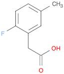 Benzeneacetic acid, 2-fluoro-5-methyl-