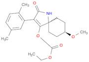 Carbonic acid, cis-3-(2,5-dimethylphenyl)-8-methoxy-2-oxo-1-azaspiro[4.5]dec-3-en-4-yl ethyl ester