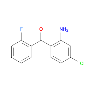 Methanone, (2-amino-4-chlorophenyl)(2-fluorophenyl)-