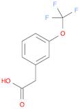 Benzeneacetic acid, 3-(trifluoromethoxy)-