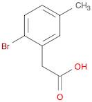 Benzeneacetic acid, 2-bromo-5-methyl-