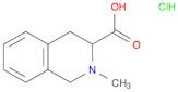 3-Isoquinolinecarboxylic acid, 1,2,3,4-tetrahydro-2-methyl-, hydrochloride (1:1)