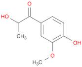 1-Propanone, 2-hydroxy-1-(4-hydroxy-3-methoxyphenyl)-