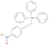 Plumbane, [(4-nitrophenyl)thio]triphenyl-