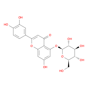 4H-1-Benzopyran-4-one, 2-(3,4-dihydroxyphenyl)-5-(β-D-glucopyranosyloxy)-7-hydroxy-