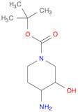 1-Piperidinecarboxylic acid, 4-amino-3-hydroxy-, 1,1-dimethylethyl ester