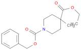 1,4-Piperidinedicarboxylic acid, 4-methyl-, 4-ethyl 1-(phenylmethyl) ester