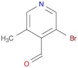 4-Pyridinecarboxaldehyde, 3-bromo-5-methyl-