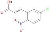 2-Propenoic acid, 3-(5-chloro-2-nitrophenyl)-