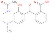 Benzoic acid, 2-[4-[[2-(acetylamino)ethyl]methylamino]-2-hydroxybenzoyl]-