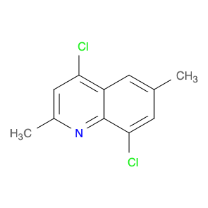 Quinoline, 4,8-dichloro-2,6-dimethyl-