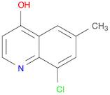 4-Quinolinol, 8-chloro-6-methyl-