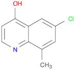 4-Quinolinol, 6-chloro-8-methyl-