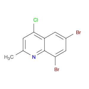 Quinoline, 6,8-dibromo-4-chloro-2-methyl-