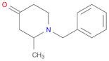 4-Piperidinone, 2-methyl-1-(phenylmethyl)-