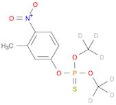 Phosphorothioic acid, O,O-di(methyl-d3) O-(3-methyl-4-nitrophenyl) ester (9CI)