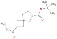 6-Azaspiro[3.4]octane-2,6-dicarboxylic acid, 6-(1,1-dimethylethyl) 2-methyl ester