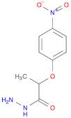 Propanoic acid, 2-(4-nitrophenoxy)-, hydrazide