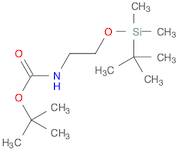 Carbamic acid, N-[2-[[(1,1-dimethylethyl)dimethylsilyl]oxy]ethyl]-, 1,1-dimethylethyl ester