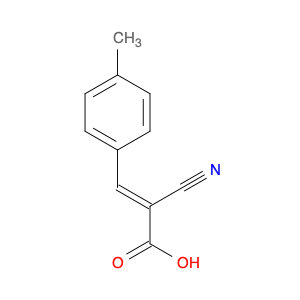 2-Propenoic acid, 2-cyano-3-(4-methylphenyl)-, (2E)-