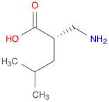 Pentanoic acid, 2-(aminomethyl)-4-methyl-, (2S)-