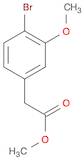 Benzeneacetic acid, 4-bromo-3-methoxy-, methyl ester