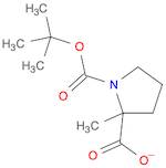 1,2-Pyrrolidinedicarboxylic acid, 2-methyl-, 1-(1,1-dimethylethyl) ester