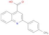 4-Quinolinecarboxylic acid, 2-(4-methylphenyl)-