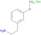 Benzeneethanamine, 3-methoxy-, hydrochloride (1:1)