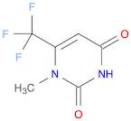 2,4(1H,3H)-Pyrimidinedione, 1-methyl-6-(trifluoromethyl)-