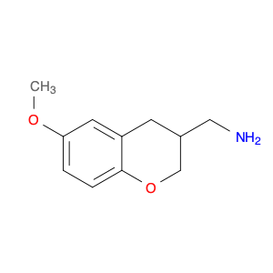 2H-1-Benzopyran-3-methanamine, 3,4-dihydro-6-methoxy-