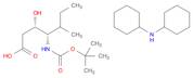 Heptanoic acid, 4-[[(1,1-dimethylethoxy)carbonyl]amino]-3-hydroxy-5-methyl-, (3S,4S,5S)-, compd....