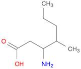 Heptanoic acid, 3-amino-4-methyl-