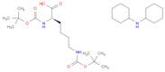 D-Lysine, N2,N6-bis[(1,1-dimethylethoxy)carbonyl]-, compd. with N-cyclohexylcyclohexanamine (1:1)