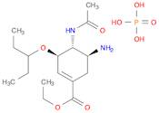 1-Cyclohexene-1-carboxylic acid, 4-(acetylamino)-5-amino-3-(1-ethylpropoxy)-, ethyl ester, (3R,4R,…