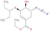 1-Cyclohexene-1-carboxylic acid, 5-azido-3-(1-ethylpropoxy)-4-hydroxy-, ethyl ester, (3R,4S,5R)-