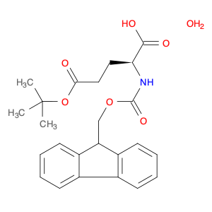 L-Glutamic acid, N-[(9H-fluoren-9-ylmethoxy)carbonyl]-, 5-(1,1-dimethylethyl) ester, hydrate (1:1)