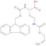 Butanoic acid, 2-[[(9H-fluoren-9-ylmethoxy)carbonyl]amino]-4-[[(2-propen-1-yloxy)carbonyl]amino]-,…