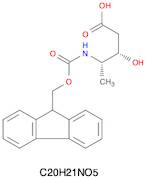 L-threo-Pentonic acid, 2,4,5-trideoxy-4-[[(9H-fluoren-9-ylmethoxy)carbonyl]amino]-, compd. with ...