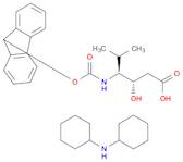 Hexanoic acid, 4-[[(9H-fluoren-9-ylmethoxy)carbonyl]amino]-3-hydroxy-5-methyl-, (3S,4S)-, compd. w…