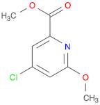 2-Pyridinecarboxylic acid, 4-chloro-6-methoxy-, methyl ester