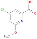 2-Pyridinecarboxylic acid, 4-chloro-6-methoxy-