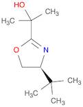 2-Oxazolemethanol, 4-(1,1-dimethylethyl)-4,5-dihydro-α,α-dimethyl-, (4S)-