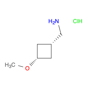 Cyclobutanemethanamine, 3-methoxy-, hydrochloride (1:1), cis-