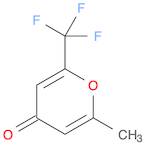 4H-Pyran-4-one, 2-methyl-6-(trifluoromethyl)-